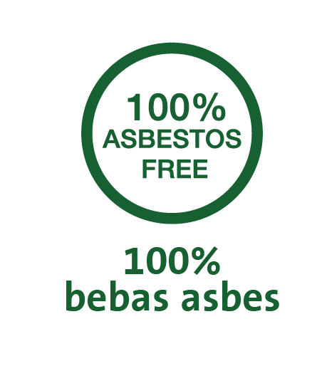 100 bebas asbestos